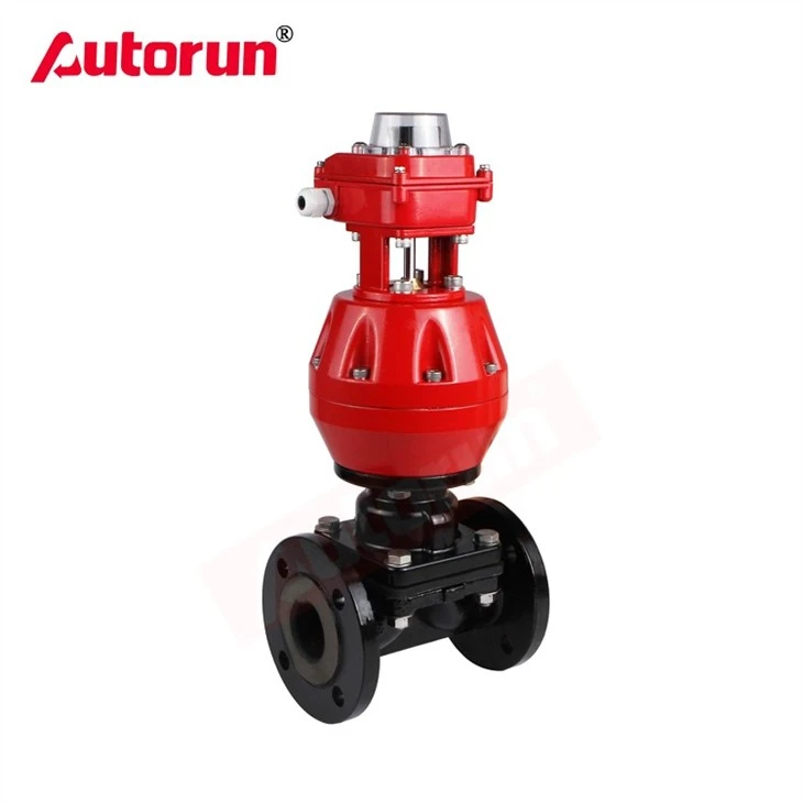 Pneumatic Cast Iron Diaphragm Valve