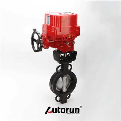 Keluli Tahan Karat Elektrik Garis Tengah Talian Lembut Injap Rama-rama Seal Lembut