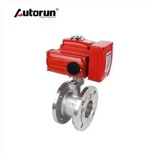 Elektrik Tiga Injap Rama-rama Bebibir Eccentric